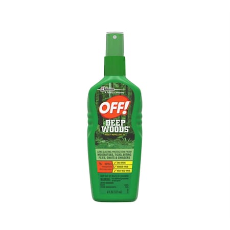 Deep Woods Off OFF! Deep Woods Insect Repellent Liquid For Gnats/Mosquitoes/Ticks 6 oz 21845